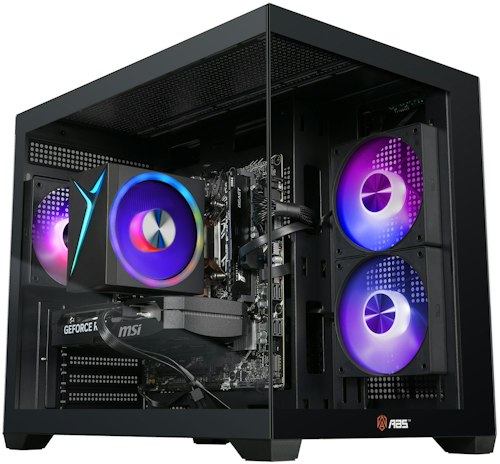 ABS Flux II Aqua Core i5-14400F RTX 5060 Ti Gaming Desktop PC for $1,130 + free shipping