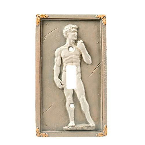 Bella Haus Design Michelangelo's David Light Switch Cover: $17.95