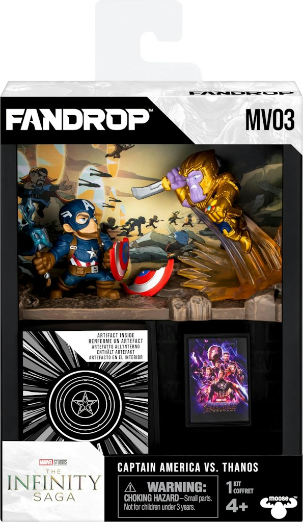Marvel Studios Avengers Endgame Captain America vs. Thanos Diorama Collectible: $12