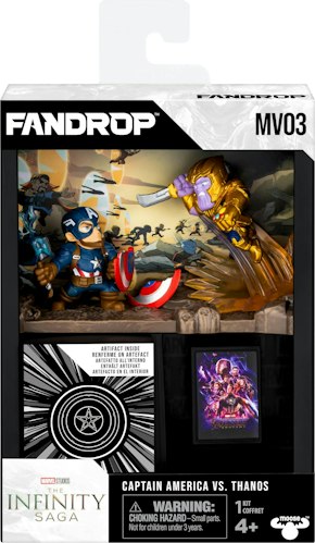 Marvel Studios Avengers Endgame Captain America vs. Thanos Diorama Collectible for $12 + free shipping w/ Prime