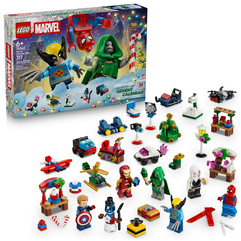 LEGO Marvel Advent Calendar 2026 Building Set: $35