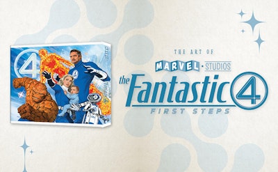 Marvel Studios' The Fantastic Four: First Steps: The Art of the Movie Deluxe Edition Slipcase for $59 + free shipping