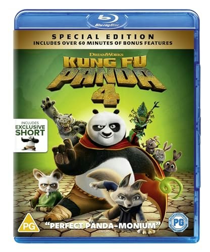 Kung Fu Panda 4 Blu-ray: $15.55 Kung Fu Panda 4 Blu-ray: $15.55