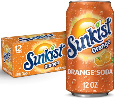Sunkist Orange Soda 12-oz. Can 12-Pack for $5.70 via Sub. & Save + free shipping w/ Prime