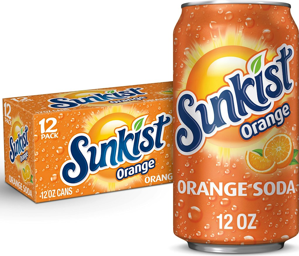 Sunkist Orange Soda 12-oz. Can 12-Pack: $5.70 via Sub. & Save