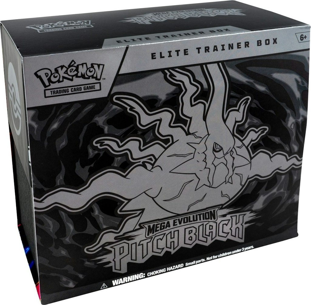 Pokmon Mega Evolution Pitch Black Elite Trainer Box: $68