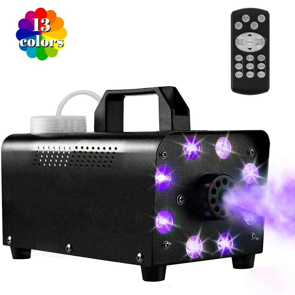 Yexmas 500W 13-Color LED Smoke Machine: $30.99