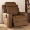 Flexispot Truffle Top Grain Leather Power Wall Hugger Recliner for $500 + free shipping