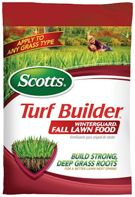 Scotts Turf Builder WinterGuard Fall Lawn Food 10 lb. Bag for $19 via Sub. & Save + free shipping w/ Prime