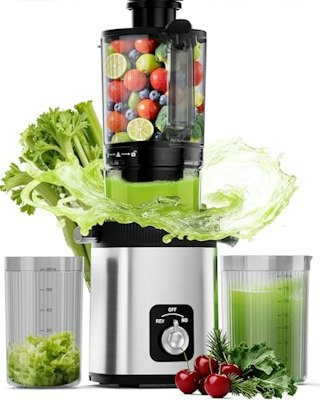 Cowsar Cold Press Masticating Juicer for $35 + free shipping w/ Prime
