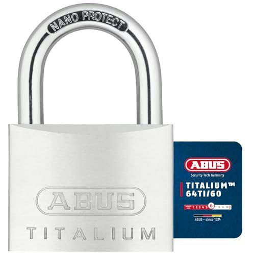 Abus 64TI/60 Titalium Padlock: $32.40 Abus 64TI/60 Titalium Padlock: $32.40