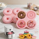 Silicone Air Fryer Donut Pan for $2 + free shipping w/ $25