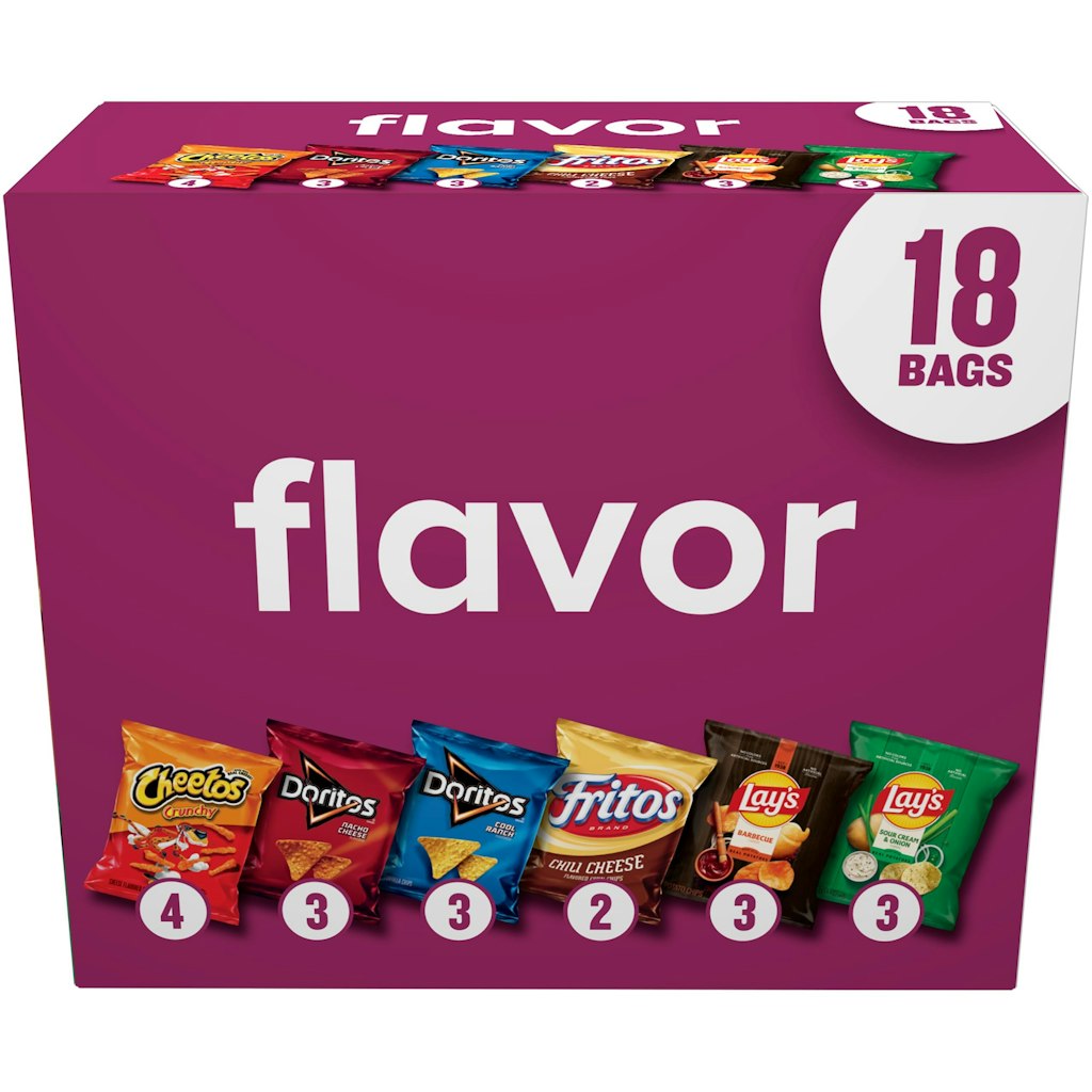Frito-Lay Snacks 18-Count Variety Pack: $8.97