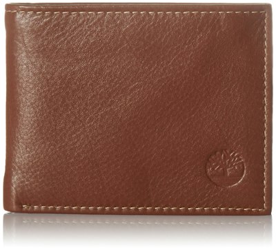 Timberland Wellington Leather RFID Bifold Commuter Security Wallet for $17 + free shipping w/ Prime