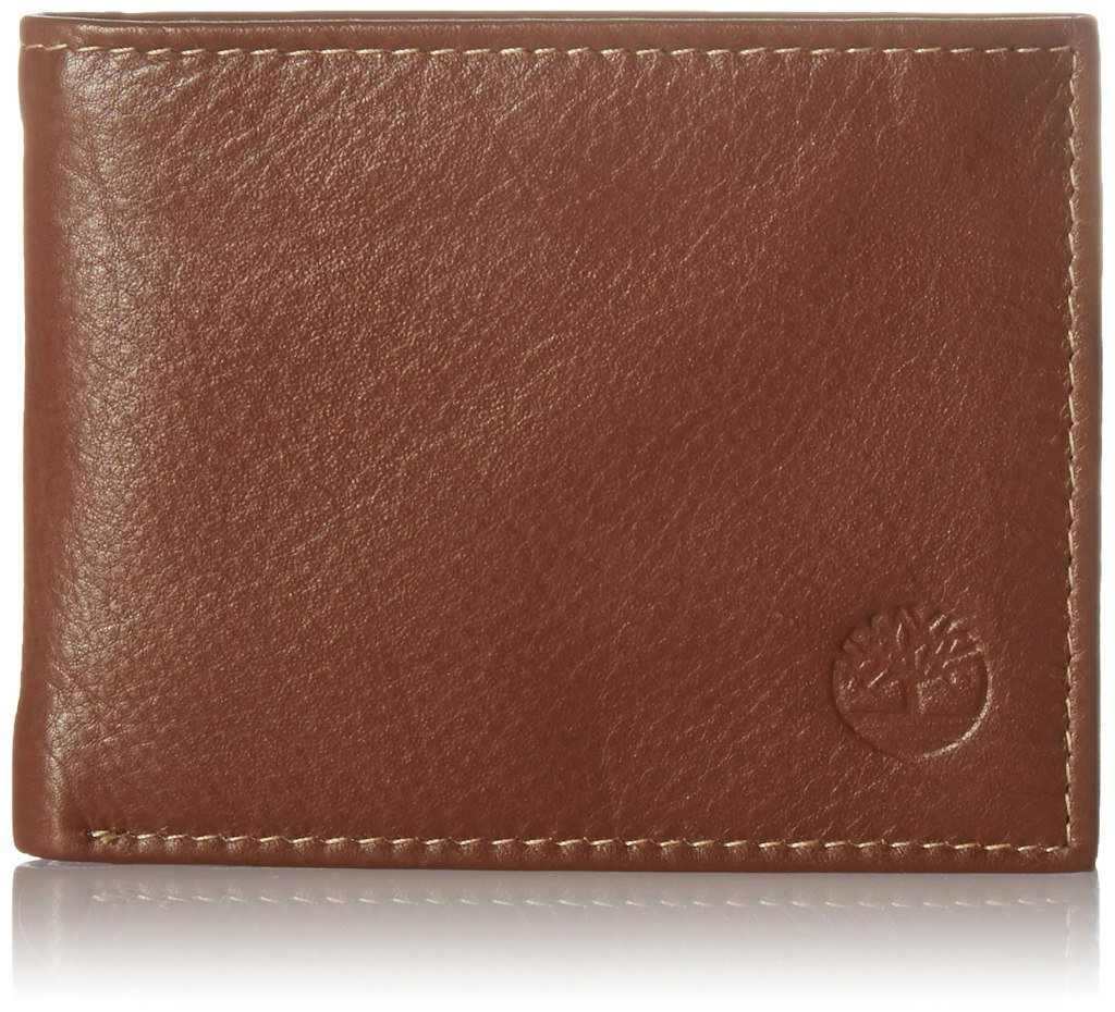 Timberland Wellington Leather RFID Bifold Commuter Security Wallet: $17