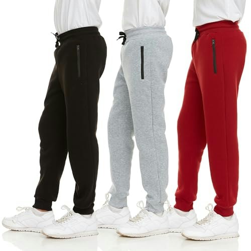 Pure Champ Boys Fleece Athletic Jogger Sweatpants 3-Pack: $32.99 Pure Champ Boys Fleece Athletic Jogger Sweatpants 3-Pack: $32.99