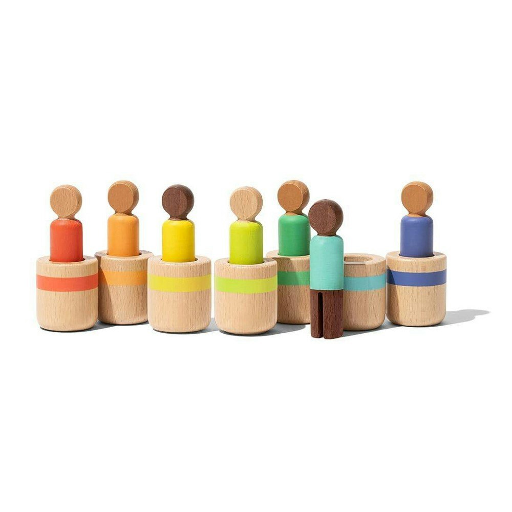Lovevery Post & Play Peg People 7-Piece Baby Toy: $25.99 Lovevery Post & Play Peg People 7-Piece Baby Toy: $25.99