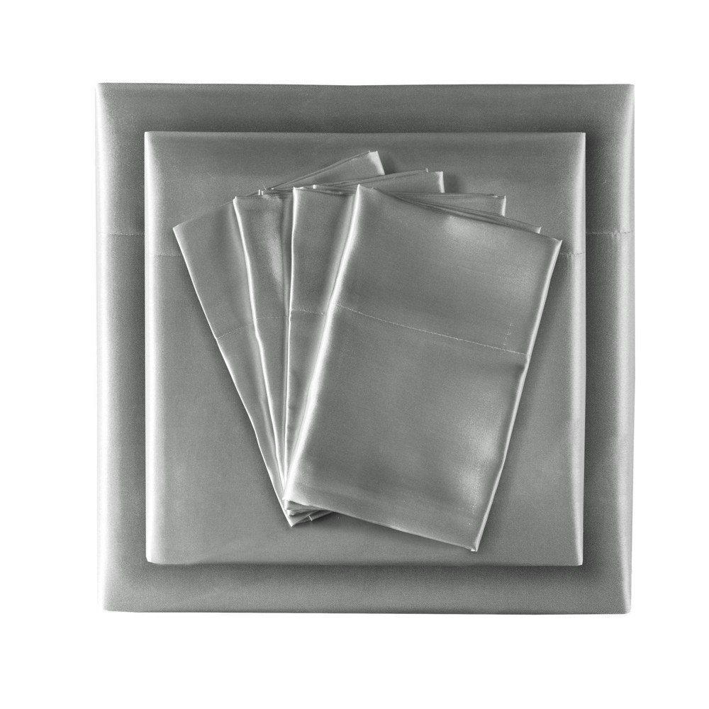 King 6-Piece Satin Sheet Set: $34.99 King 6-Piece Satin Sheet Set: $34.99