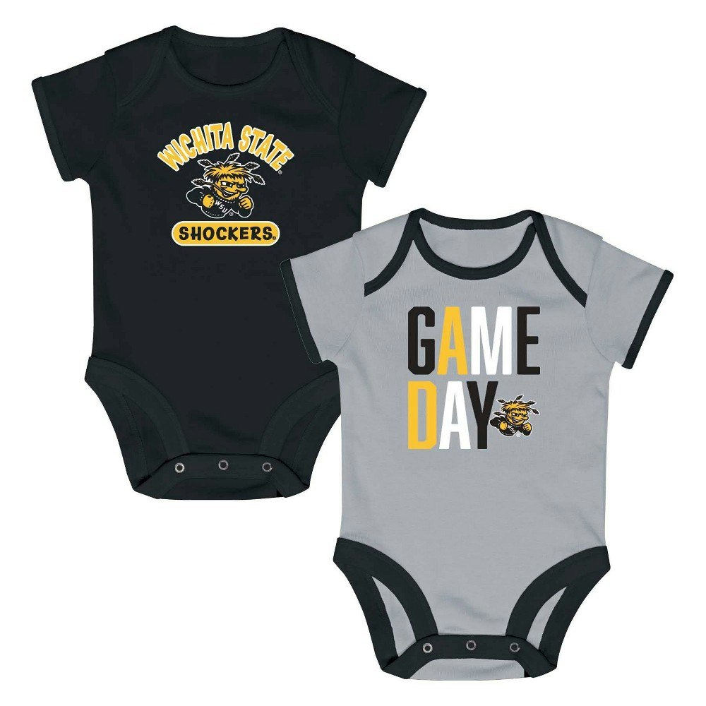 Wichita State Shockers Newborn Bodysuit 2-Pack: $24.99 Wichita State Shockers Newborn Bodysuit 2-Pack: $24.99