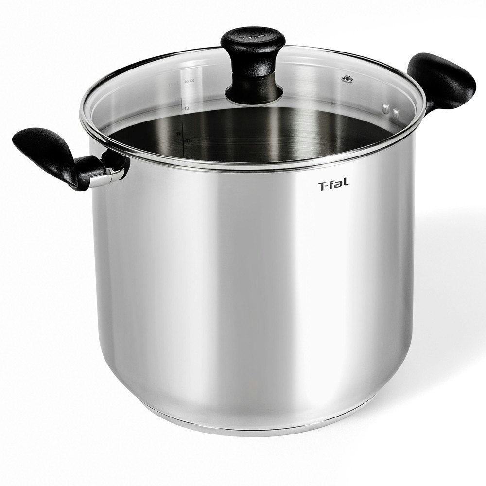 T-Fal Simply Cook 20-Quart Stainless Steel Stock Pot with Lid: $72.99 T-Fal Simply Cook 20-Quart Stainless Steel Stock Pot with Lid: $72.99