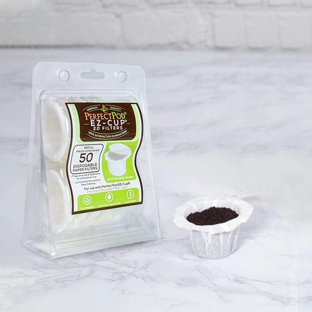 Perfect Pod EZ-Cup 2.0 Disposable Paper Filters 50-Pack: $5.99
