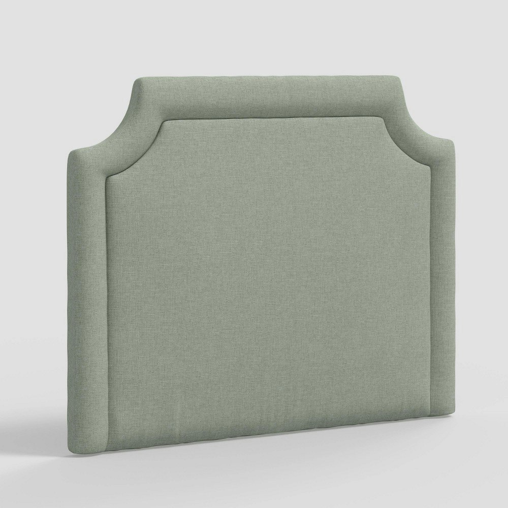 Threshold Charlie Twin Notched Linen Headboard: $240 Threshold Charlie Twin Notched Linen Headboard: $240