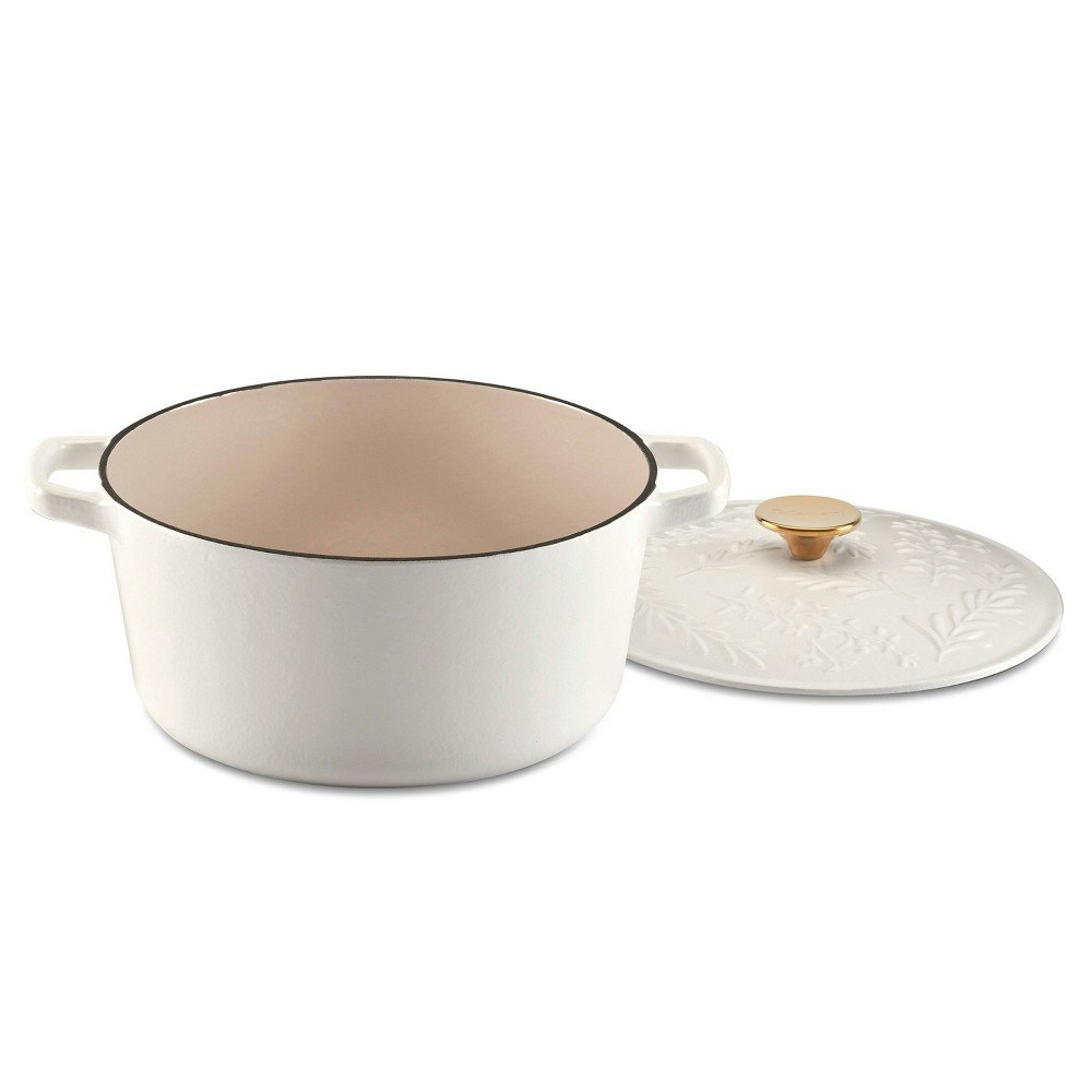 Cuisinart 5-Quart Earth and Essence Enameled Cast Iron Casserole: $129.99 Cuisinart 5-Quart Earth and Essence Enameled Cast Iron Casserole: $129.99