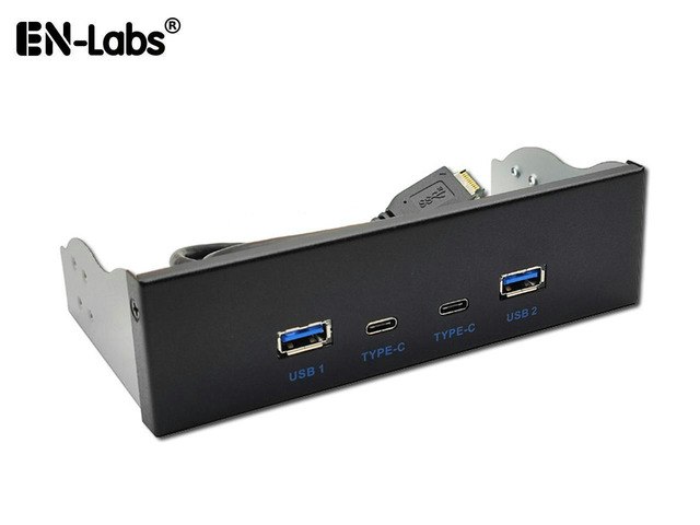 USB 3.2 10Gbps 4-Port 5.25-inch Front Panel Hub: $42.09 USB 3.2 10Gbps 4-Port 5.25-inch Front Panel Hub: $42.09