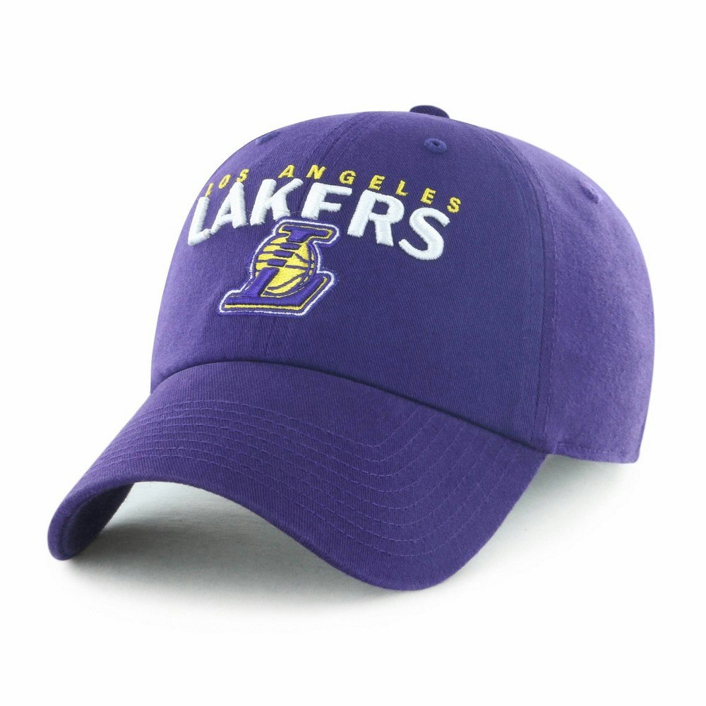 Los Angeles Lakers Stacked Text Hat: $19.99 Los Angeles Lakers Stacked Text Hat: $19.99
