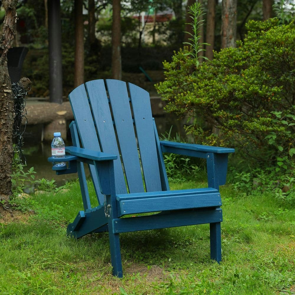 Plastic Folding Patio Chaise Lounge with Cup Holder: $108 Plastic Folding Patio Chaise Lounge with Cup Holder: $108
