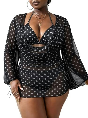 Wodecasa Women's 3-Piece Swimsuit Set: $33.99 Wodecasa Women's 3-Piece Swimsuit Set: $33.99