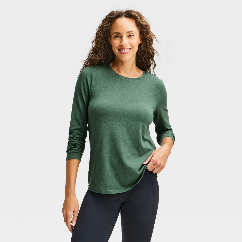All in Motion Women's Beyond Ease Long Sleeve T-Shirt: $20 All in Motion Women's Beyond Ease Long Sleeve T-Shirt: $20