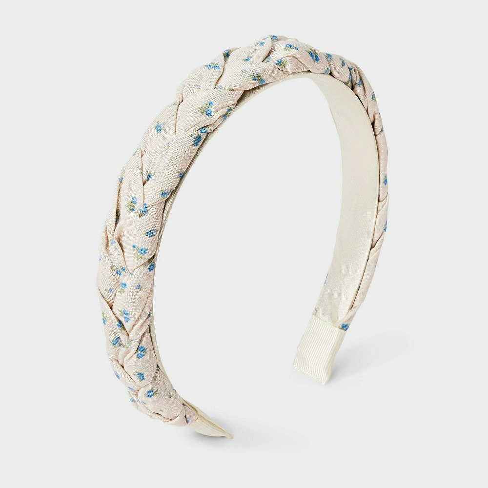 Cat & Jack Girls' Floral Braided Headband: $8
