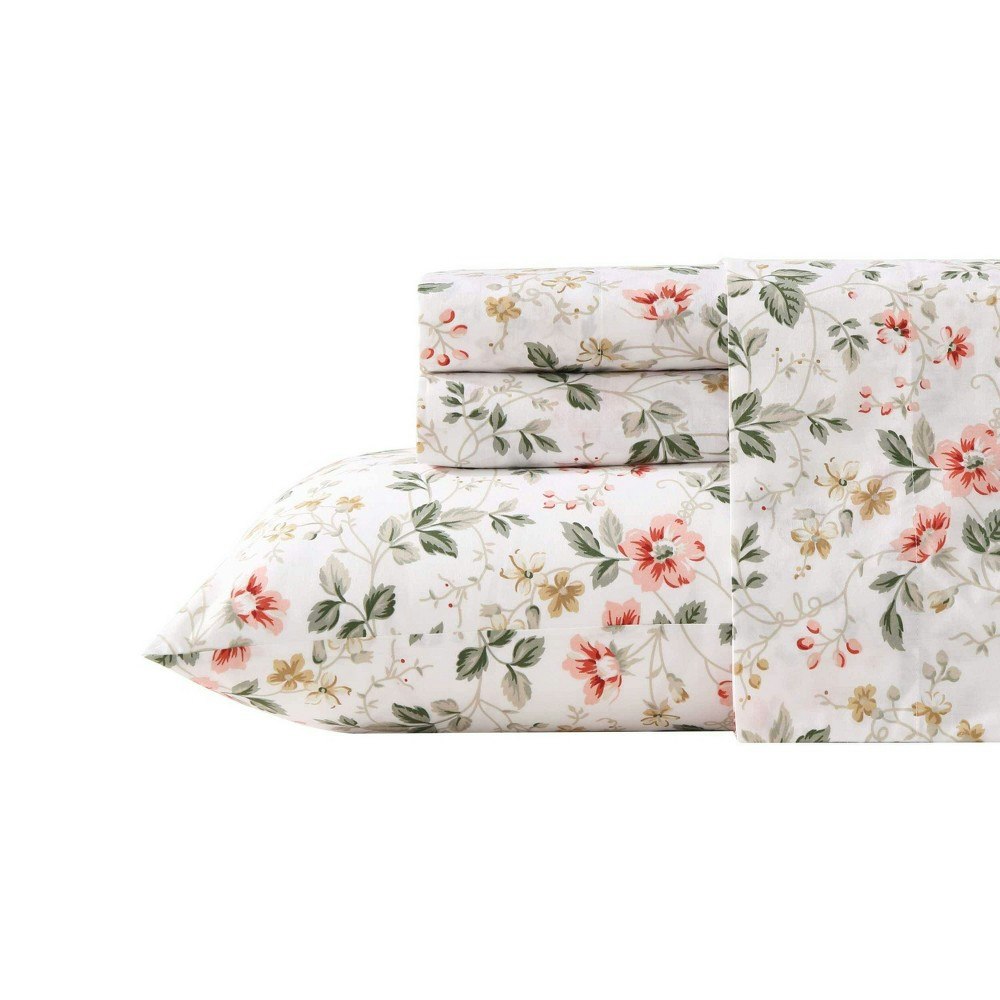 Laura Ashley Full Meadow Floral Sheet Set: $69.99