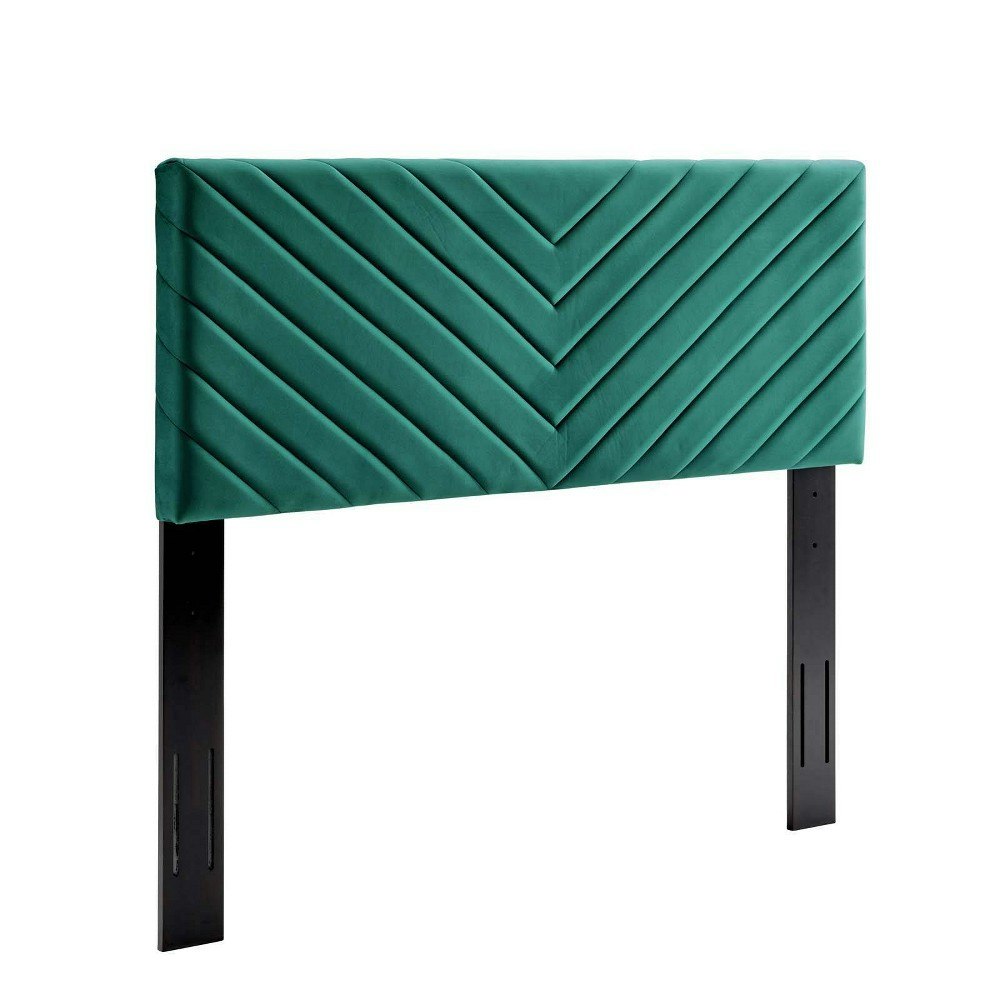 Modway Alyson Full/Queen Chevron Tufted Performance Velvet Headboard: $118.99 Modway Alyson Full/Queen Chevron Tufted Performance Velvet Headboard: $118.99