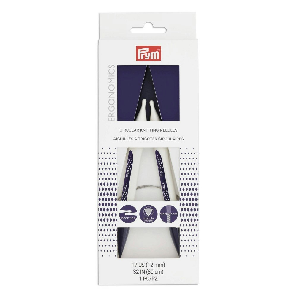 Prym 12mm Ergonomic Circular Knitting Needles: $18.39