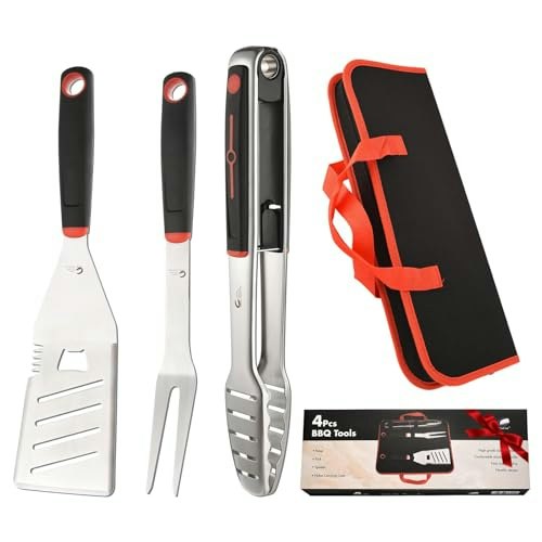 CuCut 4-Piece Stainless Steel BBQ Tool Set: $20.18 CuCut 4-Piece Stainless Steel BBQ Tool Set: $20.18