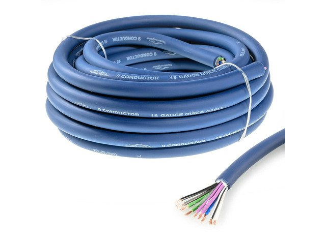 Topstronggear 20-Foot 9-Conductor 18AWG Speaker Wire: $52.63