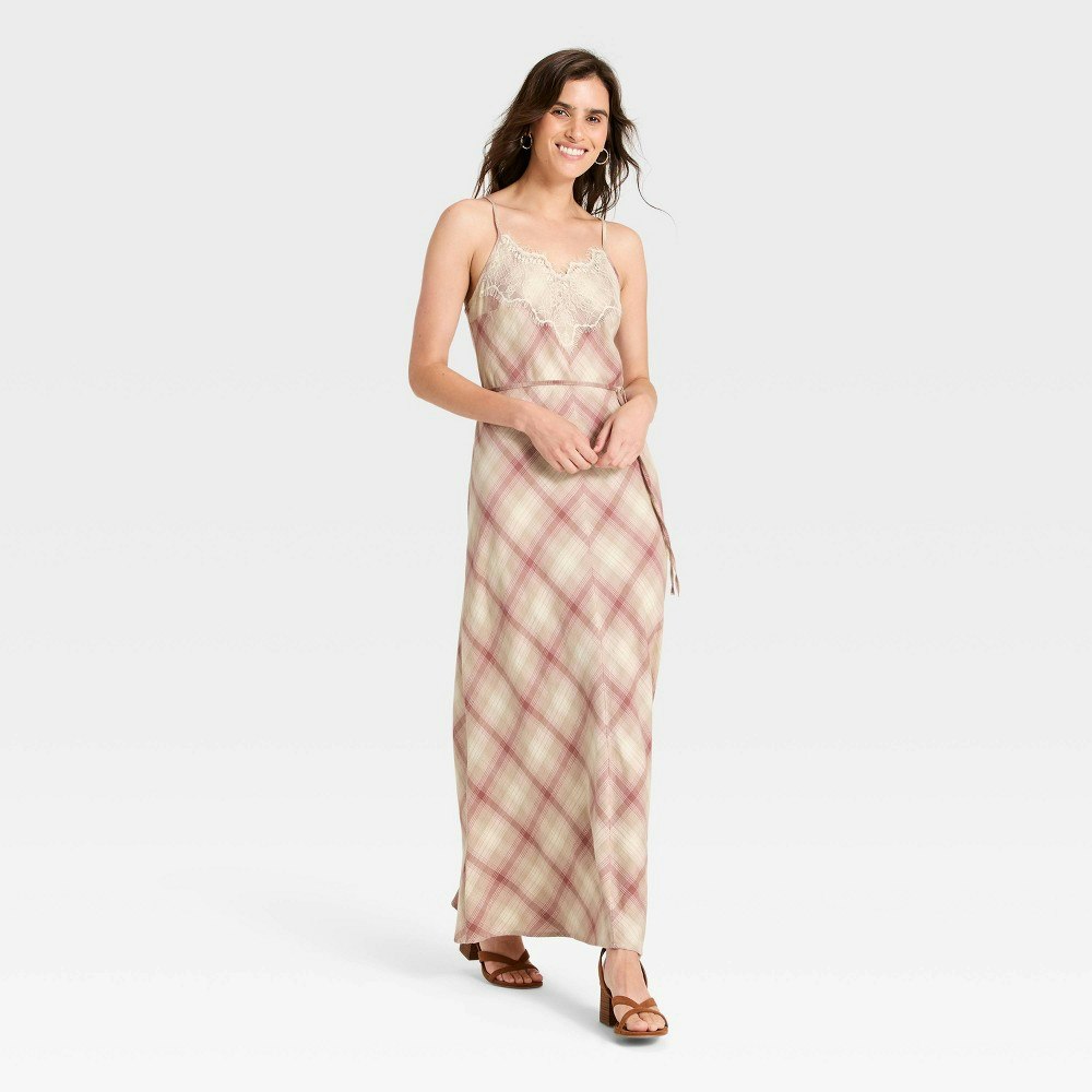 Universal Thread Women's Lace Cotton Maxi Sundress: $38 Universal Thread Women's Lace Cotton Maxi Sundress: $38