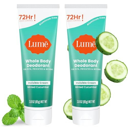 Lume Whole Body Deodorant Cream 3-oz. 2-Pack: $29.74 Lume Whole Body Deodorant Cream 3-oz. 2-Pack: $29.74