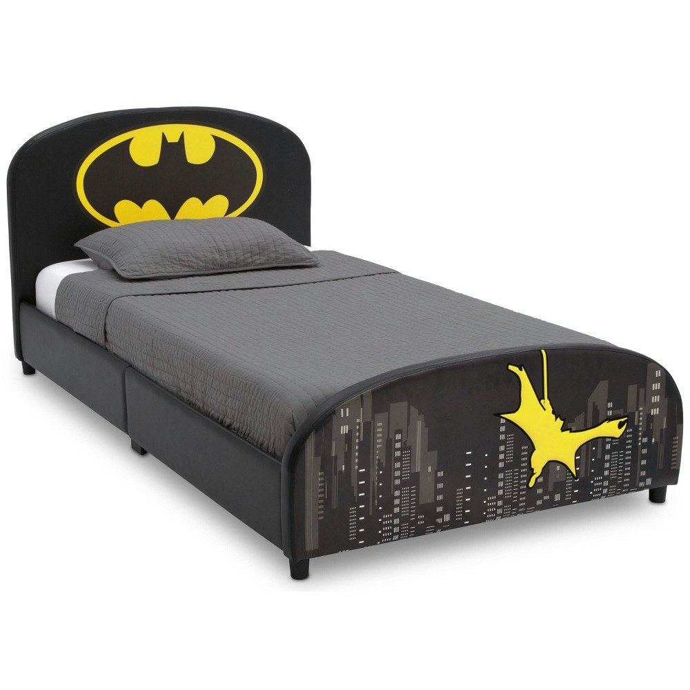 Delta Children Batman Twin Upholstered Bed: $212.99 Delta Children Batman Twin Upholstered Bed: $212.99