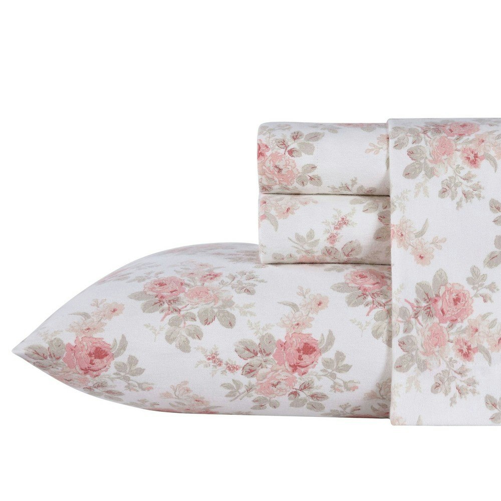 Laura Ashley Lisalee Twin Flannel Sheet Set: $31.99 Laura Ashley Lisalee Twin Flannel Sheet Set: $31.99