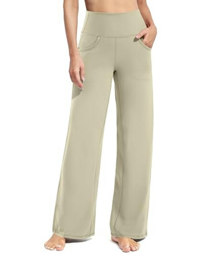 Promover Women's High-Waist Wide-Leg Yoga Pants: $23.99