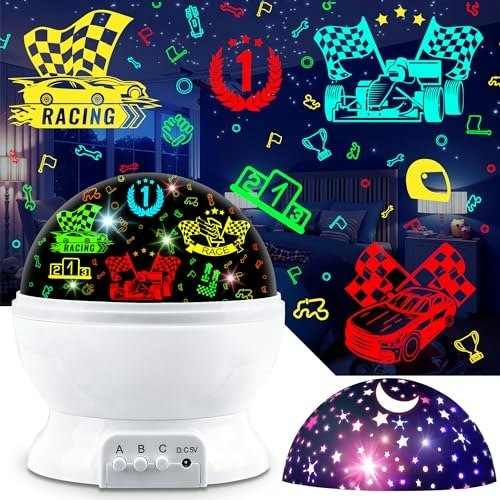 Kids Race Car Star Projector Night Light: $16.99 Kids Race Car Star Projector Night Light: $16.99