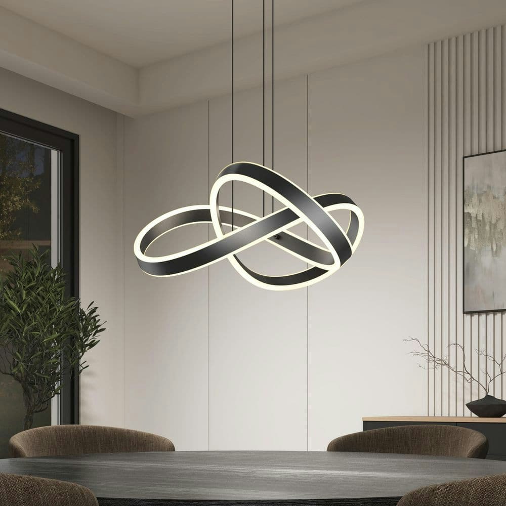 Bolero 30-Watt Matte Black LED Pendant Light: $189 Bolero 30-Watt Matte Black LED Pendant Light: $189