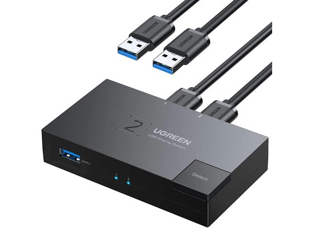 Ugreen USB 3.0 Switch Selector: $38.08 Ugreen USB 3.0 Switch Selector: $38.08