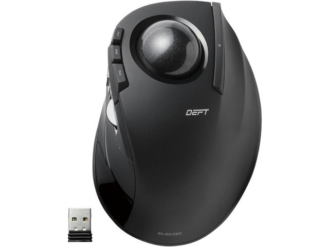 Elecom Deft Wireless Finger-Operated Trackball Mouse: $74.84 Elecom Deft Wireless Finger-Operated Trackball Mouse: $74.84