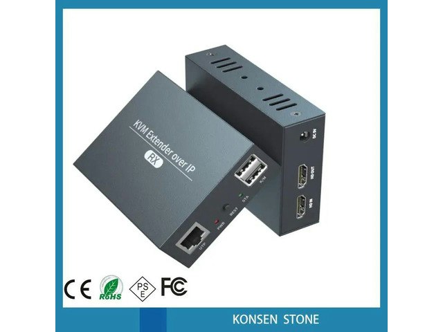 150M HDMI USB KVM Extender over IP: $287.17