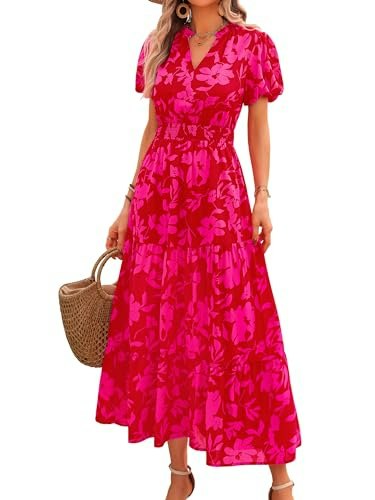 Mascomoda Women's Short Sleeve Floral Maxi Dress: $28.04 Mascomoda Women's Short Sleeve Floral Maxi Dress: $28.04
