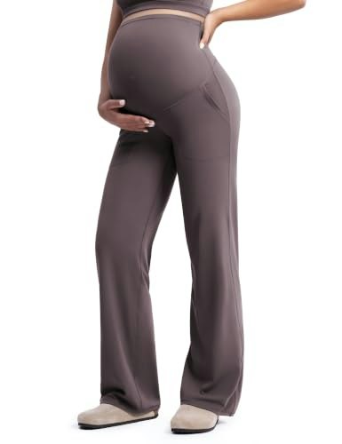 Enerbloom Women's Maternity Wide Leg Yoga Pants: $26.38 Enerbloom Women's Maternity Wide Leg Yoga Pants: $26.38